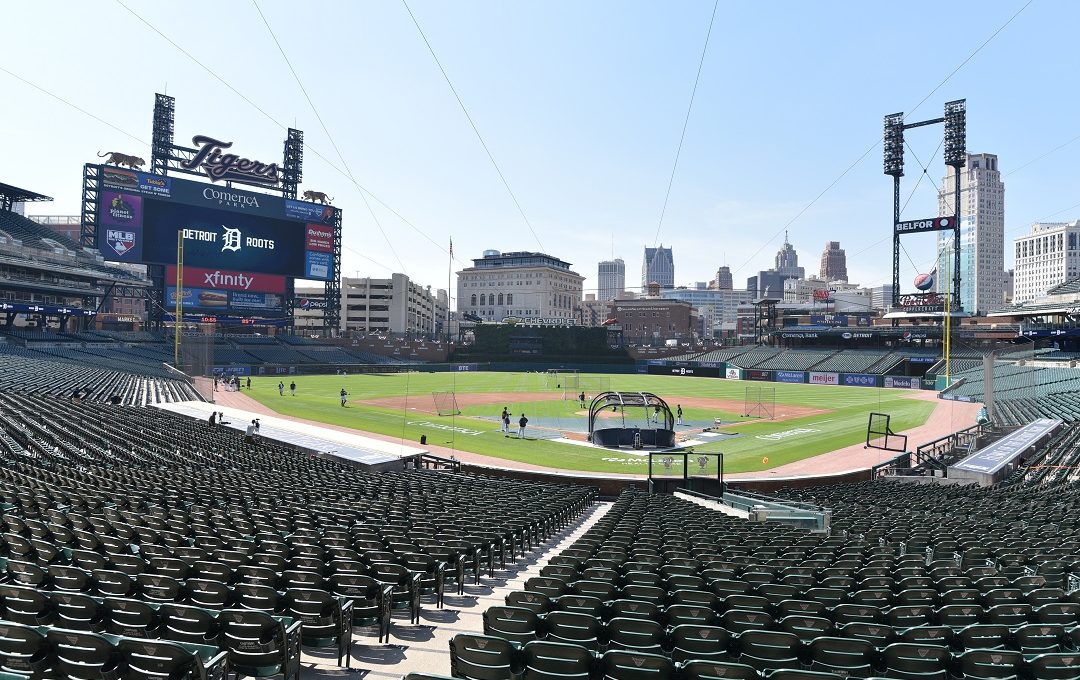 Driving to Detroit and a First Date With Comerica Park - The New York Times