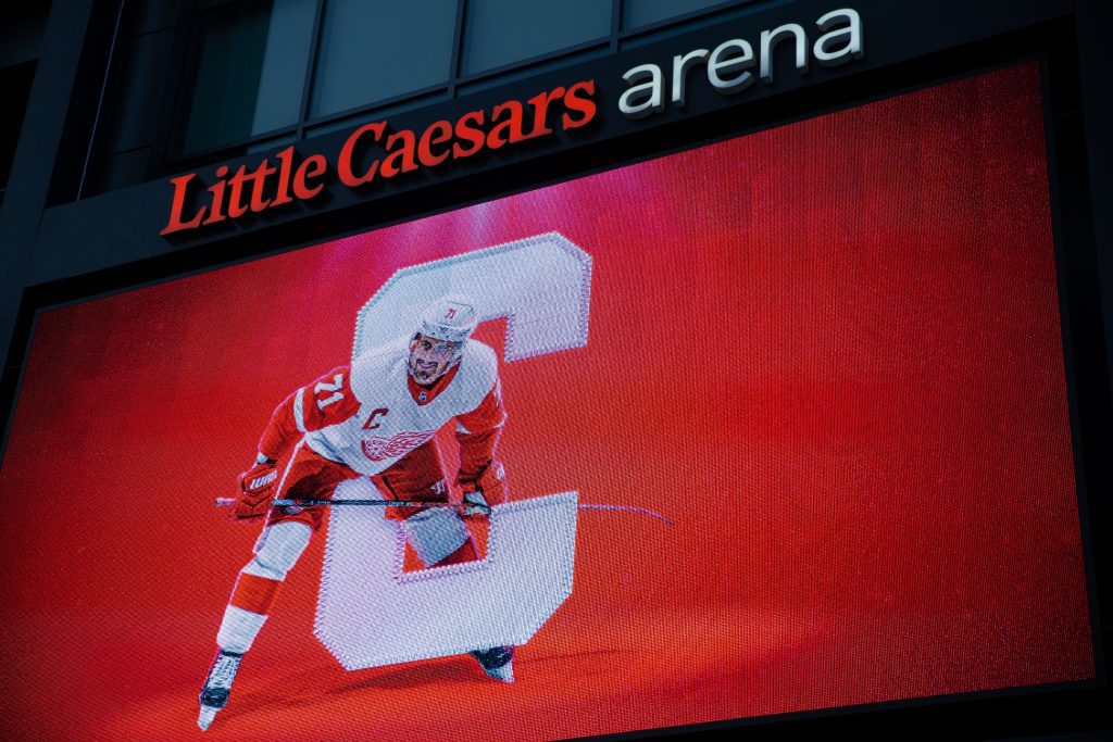 RED WINGS NAME DYLAN LARKIN CAPTAIN - In Play! magazine