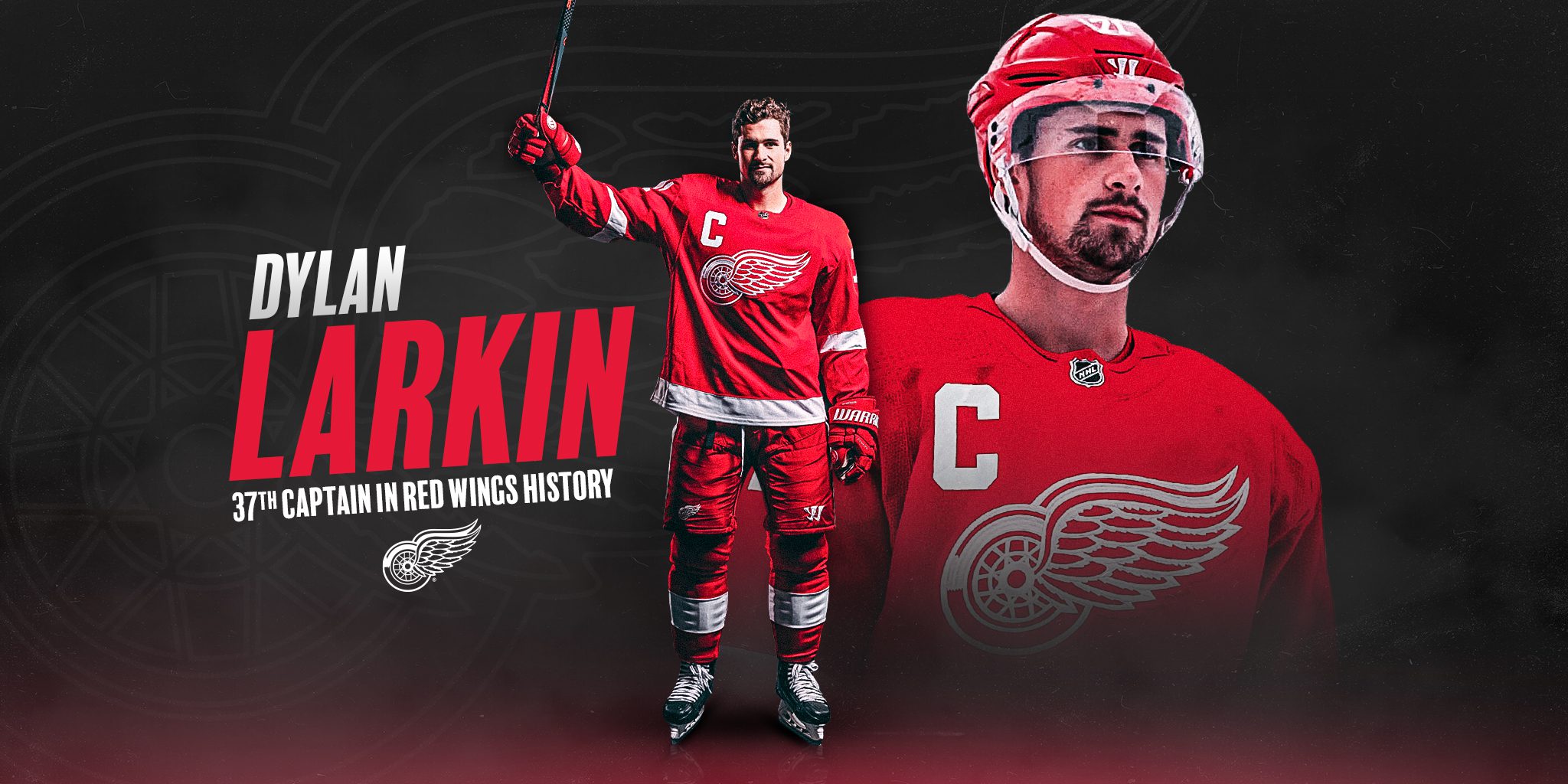 Detroit Red Wings Name Dylan Larkin Team's 37th Captain