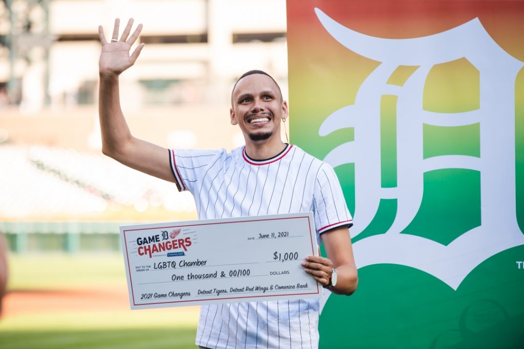 Detroit Tigers - June is Pride month.