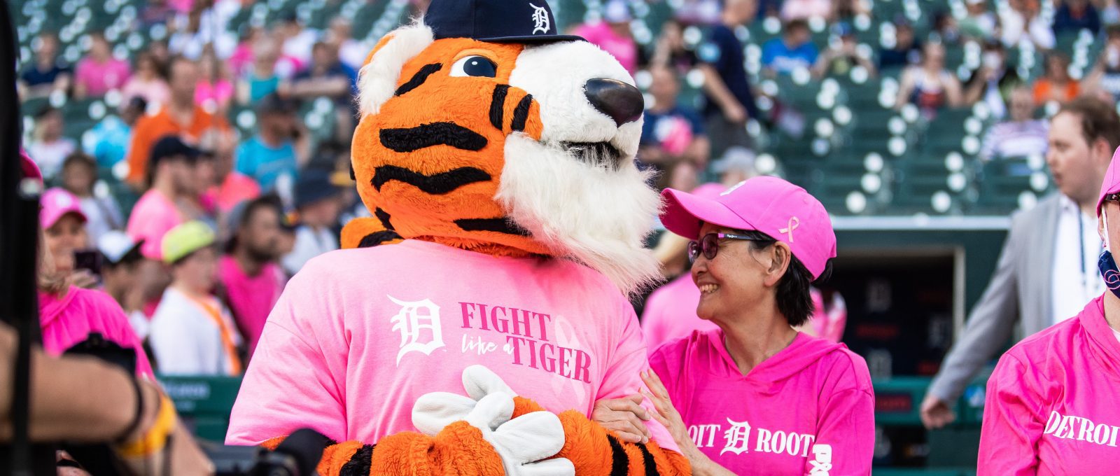 Detroit Tigers, Karmanos, and McLaren Health Pink Out the Park