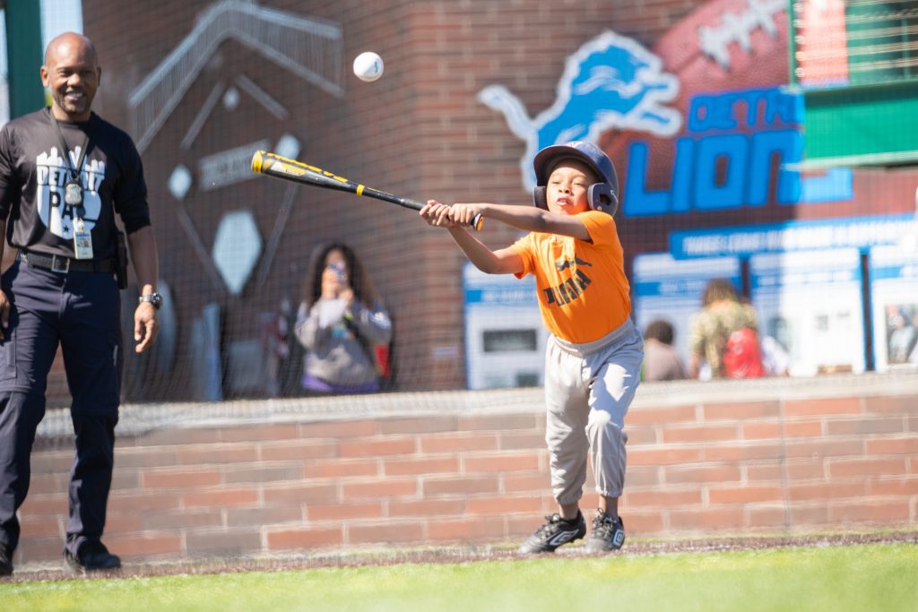 Detroit Tigers and Detroit PAL Bring Baseball and Halloween Fun to