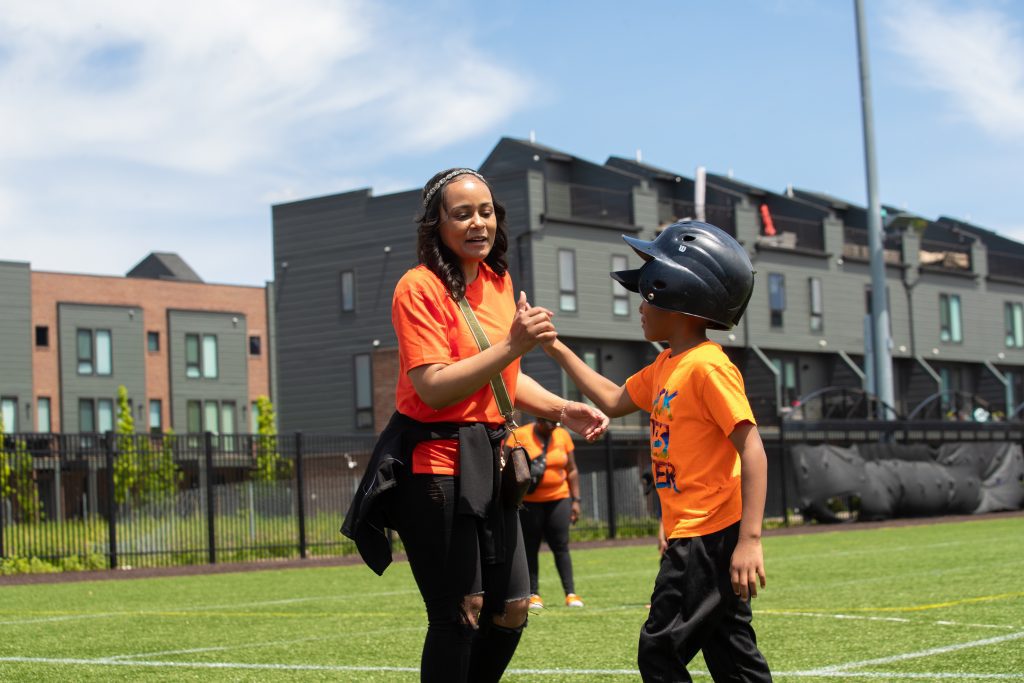 Detroit Tigers Community Impact on X: It's Tiny Tigers Opening Day for the  Detroit Regional Impact Little League! We brought our pal @PAWSDetroit and  volunteers from @nikediamond together for a great morning