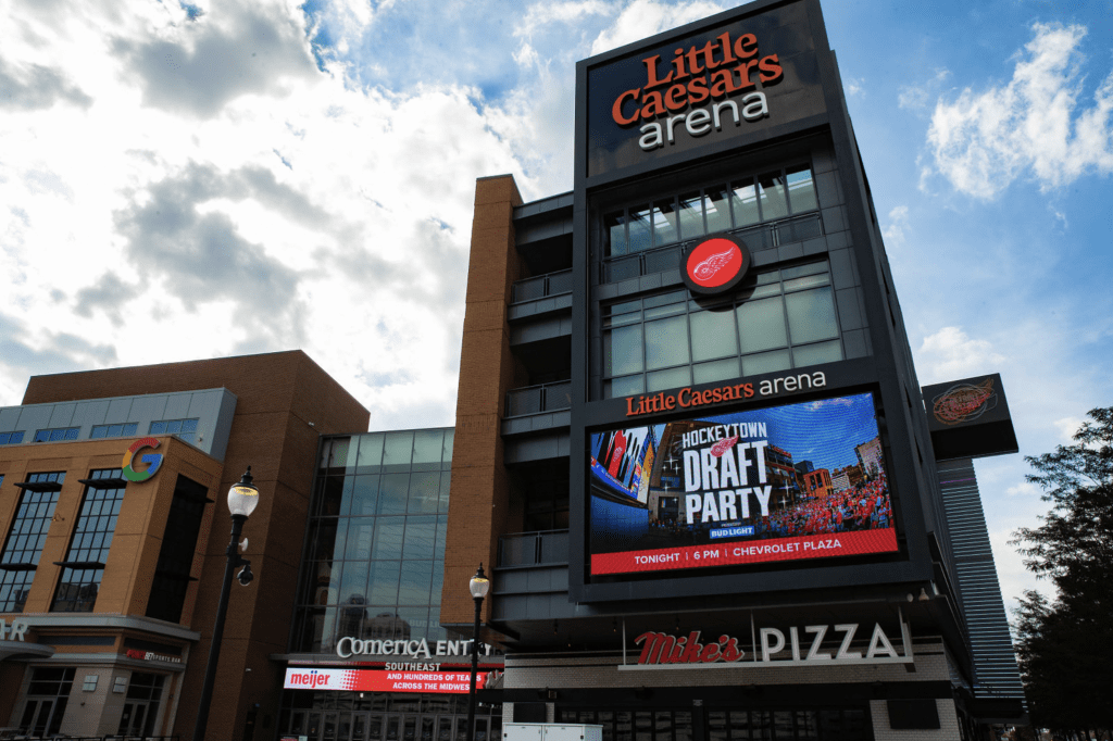 Hockeytown Authentics - The Team Store at Little Caesars Arena is open  during Detroit Red Wings and Detroit Pistons home games for ticketed  guests! 😀🏒🏀 #TeamStore #redwings #detroitbasketball