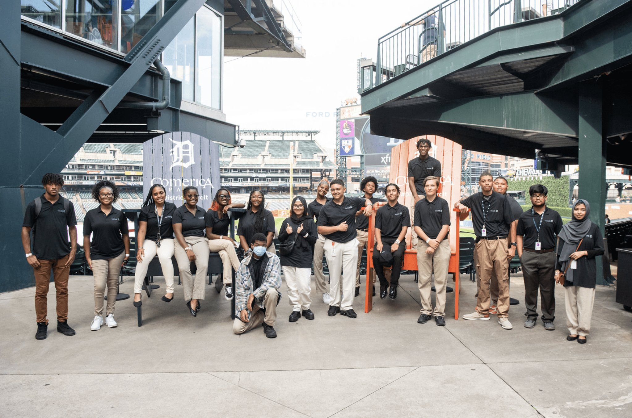 Ilitch Companies and Detroit Public School's Cass Tech High School Continue  Internship Program, Offering Career Experience to Local Students - Ilitch  Companies News Hub