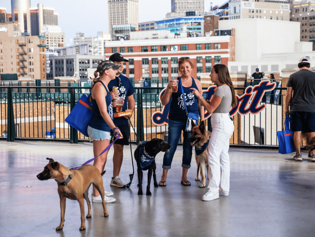 Detroit Tigers Invite Dog Lovers to Bark in the Park at Comerica Park