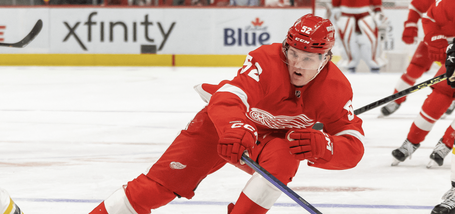 Red Wings' Lucas Raymond named NHL Rookie of the Month for November