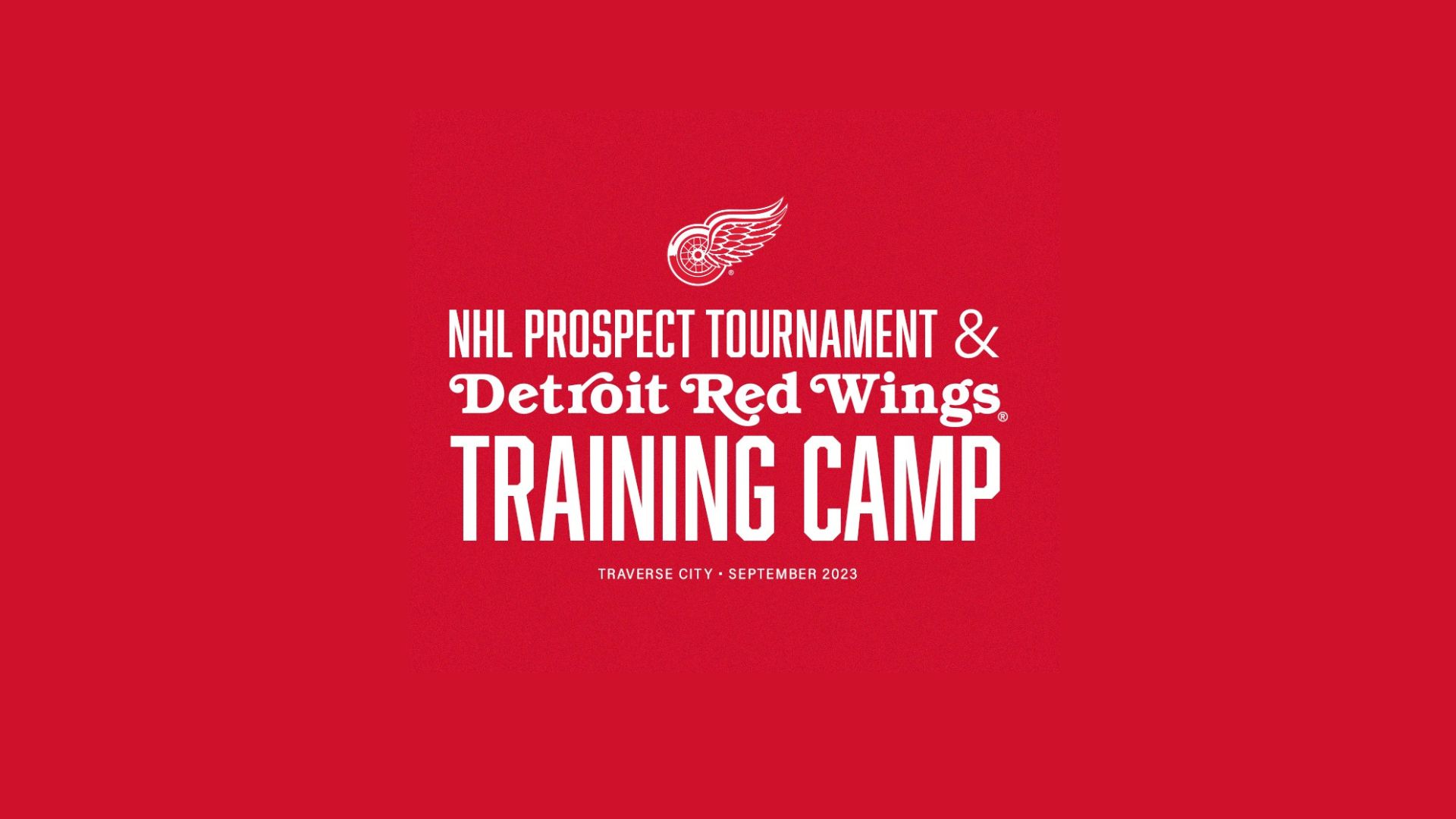 Michael Rasmussen Detroit Red Wings Training Camp 
